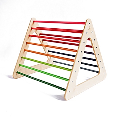 Cassarokids&reg; Large Climbing Triangle in Rainbow. View a larger version of this product image.