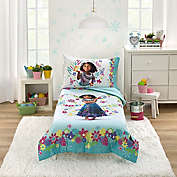 Disney&reg; Encanto Tropical Delight 4-Piece Toddler Bedding Set in Aqua