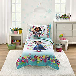 Disney® Encanto Tropical Delight 4-Piece Toddler Bedding Set in Aqua