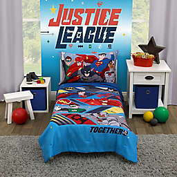 Warner Bros.® Justice League 4-Piece Toddler Bedding Set