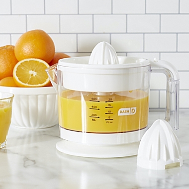 Dash&reg; Citrus Juicer in White. View a larger version of this product image.