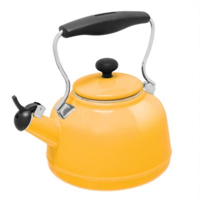 Heavy Duty Medelco 12 Cup Glass Stove Pot Top Drip Free Spout Whistling Kettle 