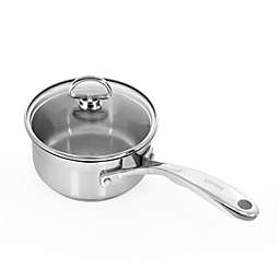 Chantal® Induction 21 Steel® 1 qt. Stainless Steel Covered Saucepan
