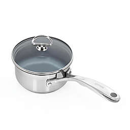 Chantal® Induction 21 Steel® Nonstick 1 qt. Stainless Steel Covered Saucepan