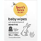Alternate image 0 for Burt&#39;s Bees Baby&reg; 720-Count Multi-Pack Sensitive Baby Wipes
