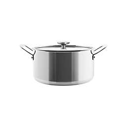 Chantal® 3.Clad™ 7 qt. Stainless Steel Stockpot with Glass Lid