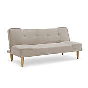 Sealy&reg; Miami Convertible Twin Sofa Bed in Linen