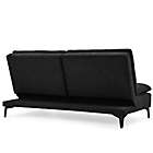 Alternate image 14 for Sealy&reg; Avondale Convertible Sofa Bed with Ottoman in Sydney Black