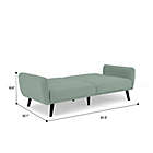 Alternate image 4 for Sealy&reg; Vento Convertible Sofa Bed in Cosmic Teal