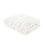 Alternate image 0 for Madison Park Ruched Faux Fur Throw Blanket in Ivory