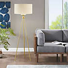 Alternate image 6 for INK+IVY  Pacific Tripod Floor Lamp in Gold