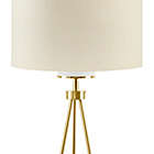 Alternate image 4 for INK+IVY  Pacific Tripod Floor Lamp in Gold