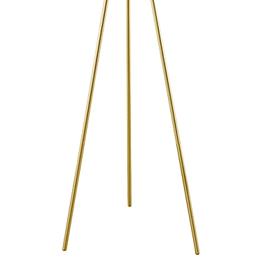 INK+IVY  Pacific Tripod Floor Lamp in Gold. View a larger version of this product image.