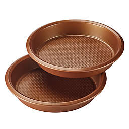 Ayesha Curry™ Nonstick 8-Inch Round Cake Pan in Copper (Set of 2)