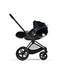 Alternate image 4 for Cybex PRIAM 4 Stroller with Matte Black Frame and Deep Black Seat