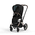 Alternate image 0 for CYBEX PRIAM 4 Single Stroller with Deep Black Seat in Rose Gold/Black