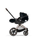 Alternate image 4 for CYBEX PRIAM 4 Single Stroller with Deep Black Seat in Rose Gold/Black
