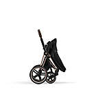 Alternate image 5 for CYBEX PRIAM 4 Single Stroller with Deep Black Seat in Rose Gold/Black
