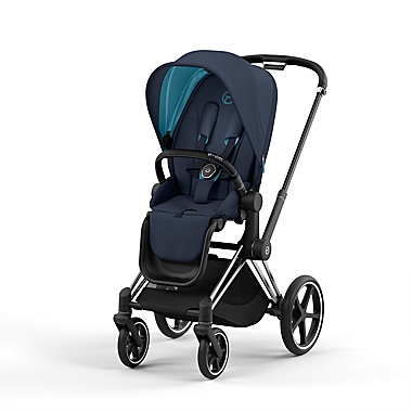 Cybex PRIAM 4 Stroller with Chrome/Black Frame. View a larger version of this product image.