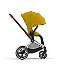 Alternate image 8 for CYBEX&reg; PRIAM 4 Stroller with Chrome/Brown Frame and Mustard Yellow Seat