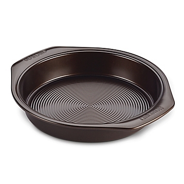 Circulon&reg; Nonstick 9-Inch Round Cake Pan in Brown. View a larger version of this product image.