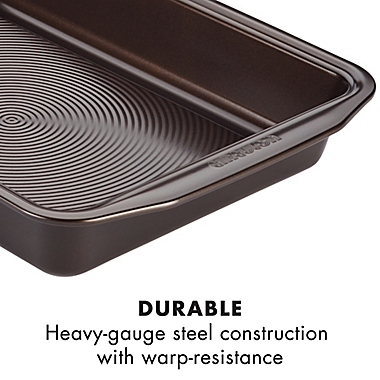 Circulon&reg; Nonstick 9-Inch Square Cake Pan in Brown. View a larger version of this product image.