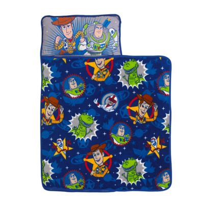 Disney&reg; Toy Story 4 Toys in Action Toddler Nap Mat in Blue