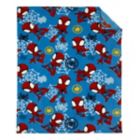 Alternate image 1 for Marvel&reg; Spidey and His Amazing Friends Blanket in Blue