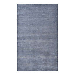 Solo Rugs® Contemporary Solid 9' x 12' Area Rug in Royal