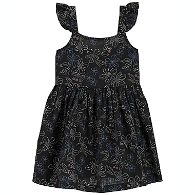 carter&#39;s&reg; Floral Tank Dress in Black. View a larger version of this product image.