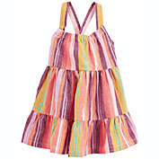 carter&#39;s&reg; Multicolor Striped Linen Dress