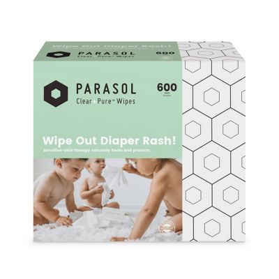 Parasol Clear+Pure&trade; 600-Count Natural Baby Wipes