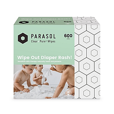 Parasol Clear+Pure&trade; 600-Count Natural Baby Wipes. View a larger version of this product image.