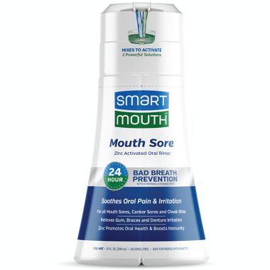 SmartMouth&trade; 10 oz. Mouth Sore Activated Oral Rinse. View a larger version of this product image.