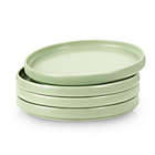 Alternate image 2 for Stone + Lain Stella Dinner Plates in Lime Green (Set of 6)