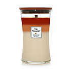 Alternate image 2 for WoodWick&reg; Pumpkin Gourmand Trilogy 21.5 oz. Large Hourglass Candle