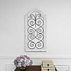 Alternate image 3 for Heart Scrollwork Arch 20-Inch x 10-Inch Wall Panel in Ivory