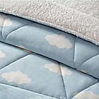 Alternate image 3 for UGG&reg; Avery Cloud 3-Piece Reversible Full/Queen Comforter Set in Cloud Blue