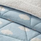 Alternate image 3 for UGG&reg; Avery Cloud 3-Piece Full/Queen Reversible Comforter Set in Cloud Blue