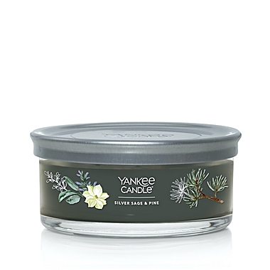 Yankee Candle&reg; Silver Sage &amp; Pine Signature Collection 5-Wick 12 oz. Tumbler Candle. View a larger version of this product image.