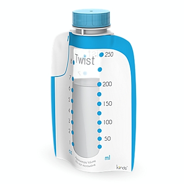 Kiinde&trade; Twist Pouch 40-Count 8 oz. Direct-Pump Breastmilk Storage Pouches. View a larger version of this product image.