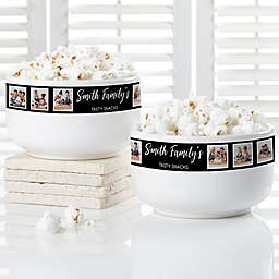 Photo Collage Personalized Snack Bowl