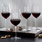 Luigi Bormioli Lavish Last Name SON.hyx&reg; Engraved Red Wine Glass