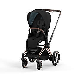 CYBEX e-PRIAM 2 Single Stroller with Rose Gold Frame