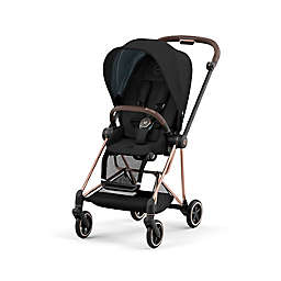 CYBEX Mios 3 Single Stroller with Black Seat in Rose Gold/Black