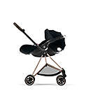 Alternate image 3 for CYBEX Mios 3 Single Stroller with Black Seat in Rose Gold/Black