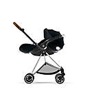 Alternate image 3 for CYBEX Mios 3 Single Stroller with Chrome/Brown Frame