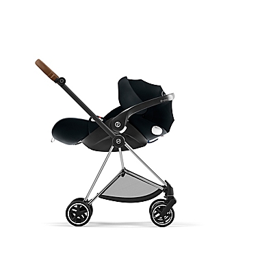 CYBEX Mios 3 Single Stroller with Chrome/Brown Frame. View a larger version of this product image.