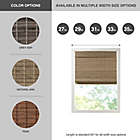 Alternate image 17 for Madison Park&reg; Eastfield Light-Filtering 31-Inch x 64-Inch Roman Shade in Natural