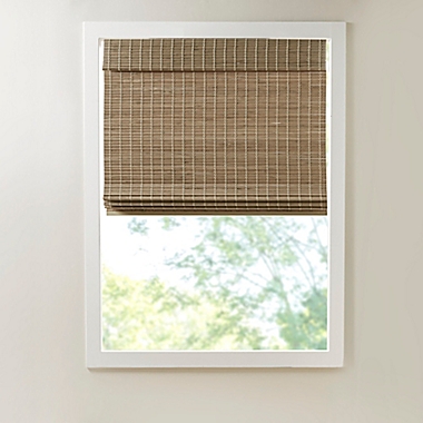 Madison Park&reg; Eastfield Light-Filtering 31-Inch x 64-Inch Roman Shade in Natural. View a larger version of this product image.